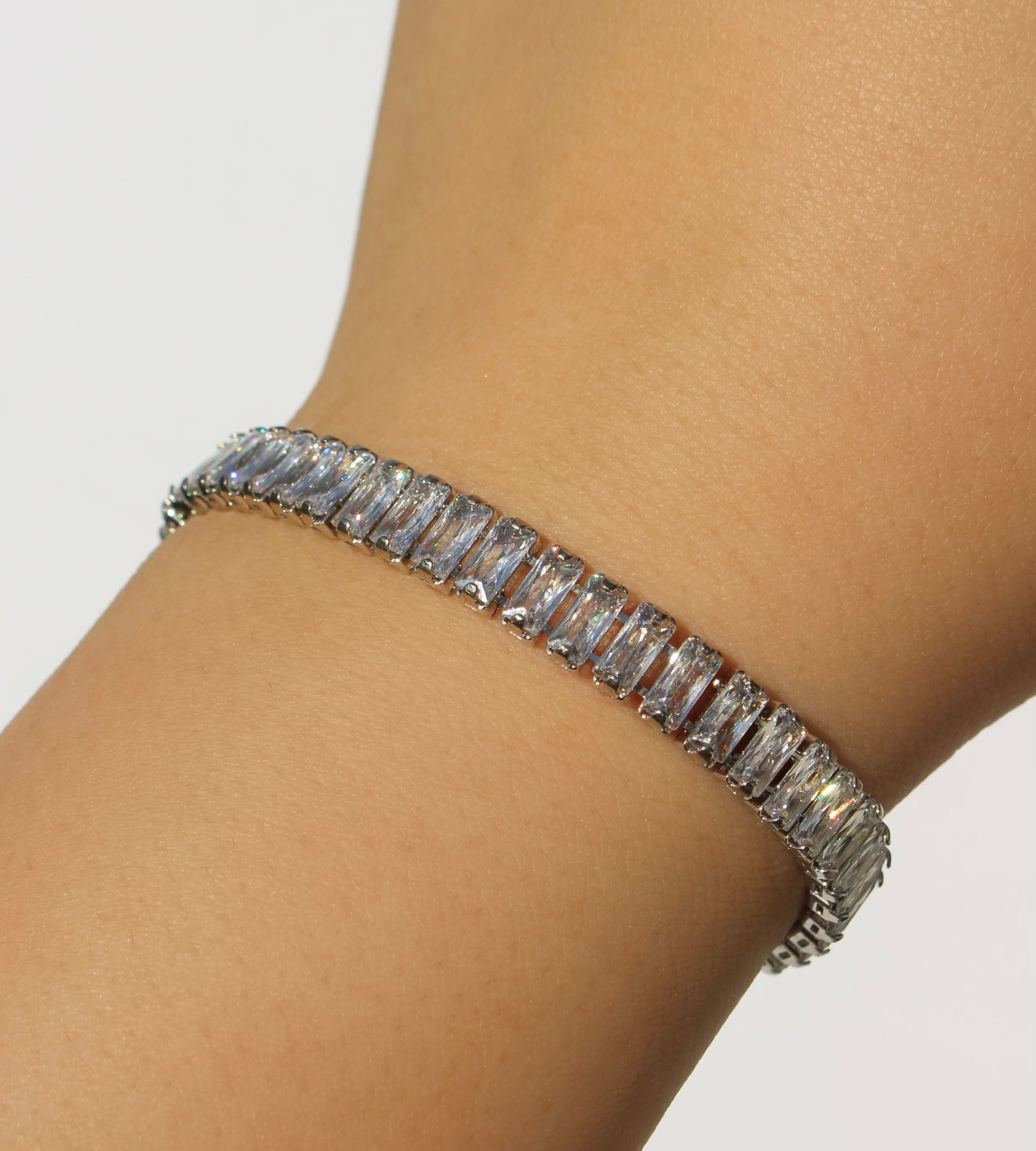 Baguette Tennis Bracelet