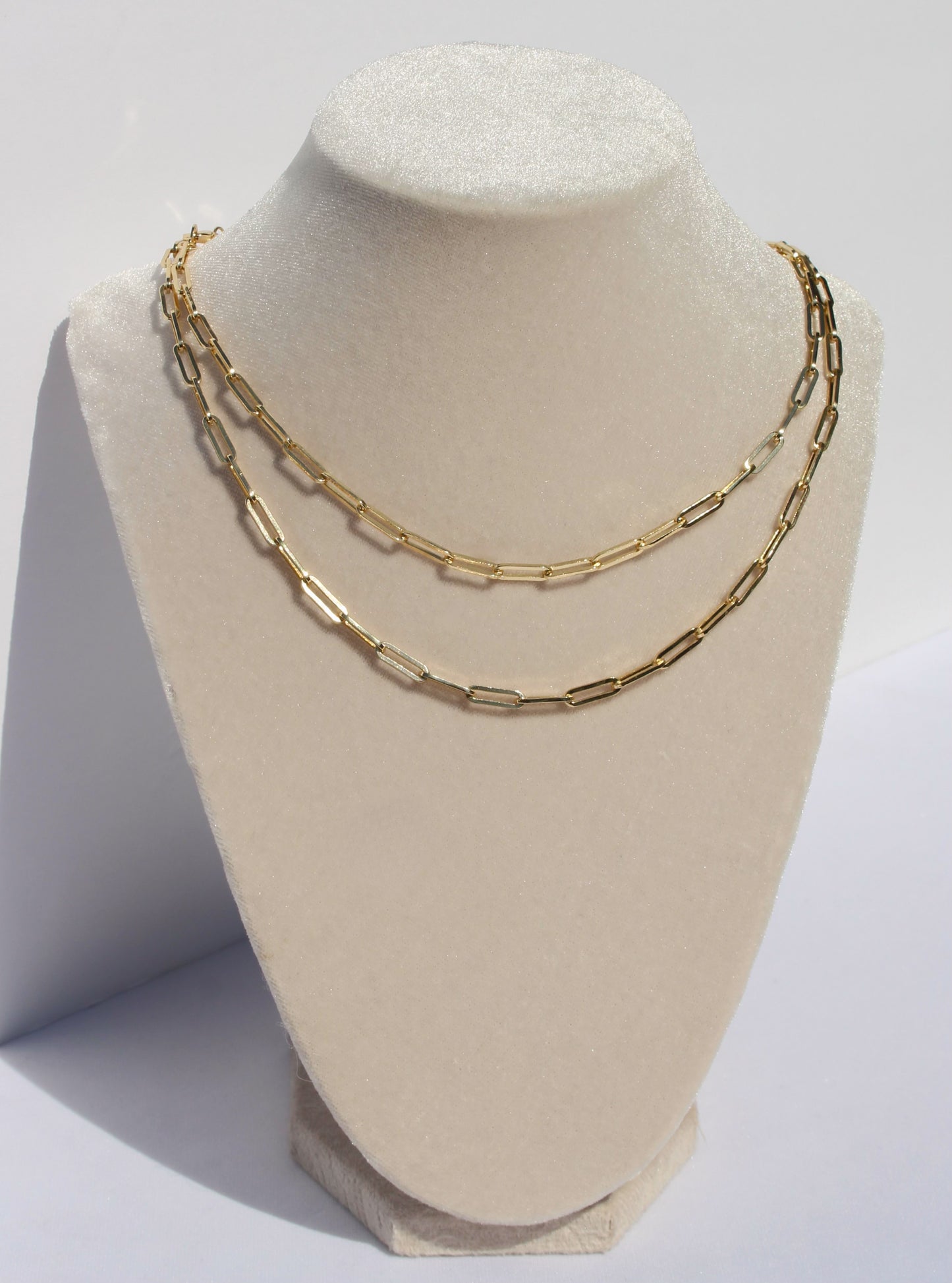 Paper Clip Chain Necklace