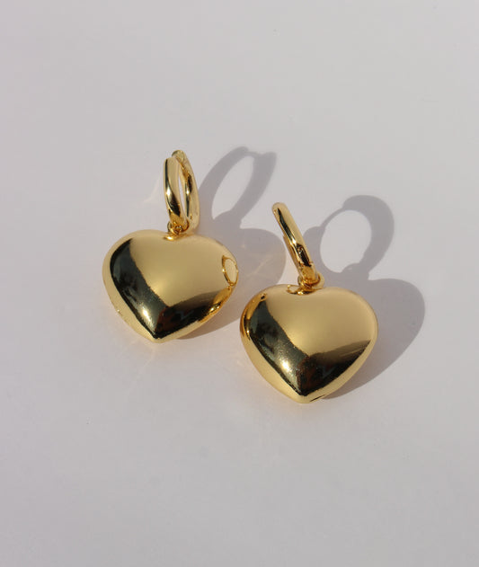 Puffy Heart earrings
