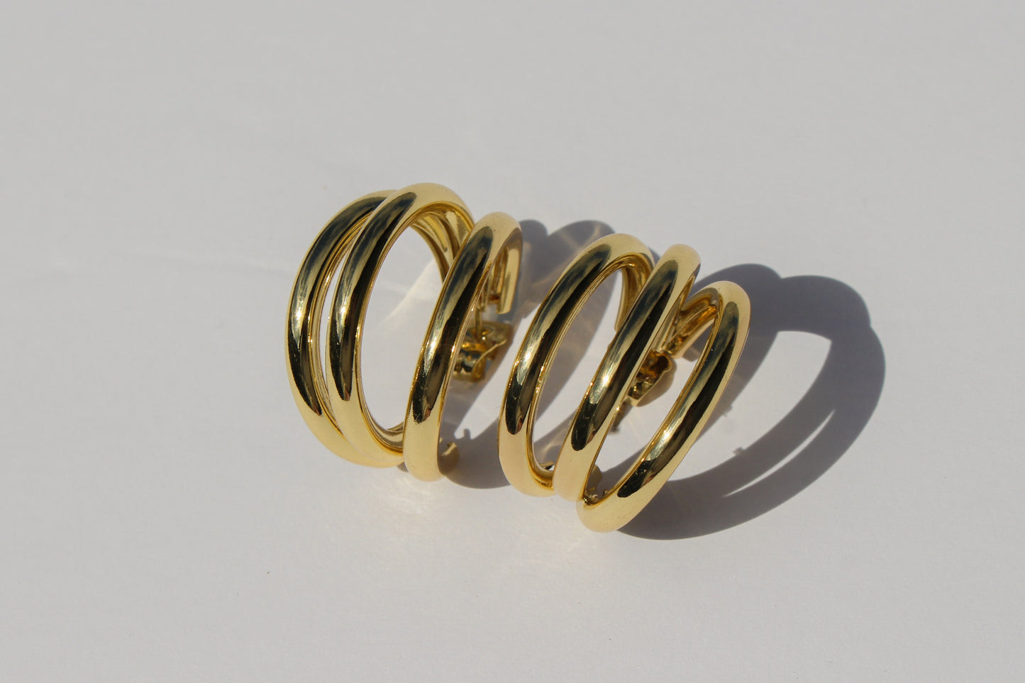 Triple hoop earring