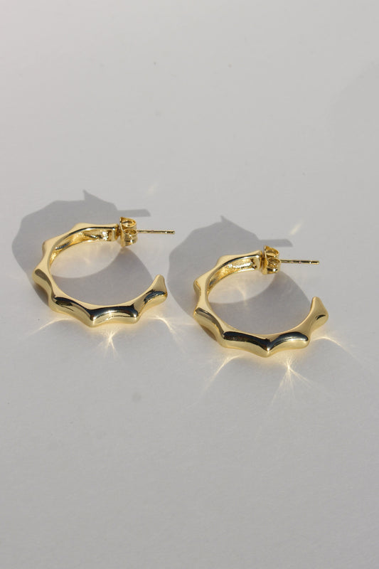 Oslo gold filled hoop
