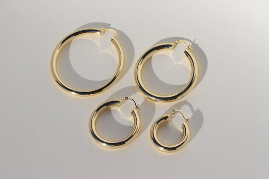 Thick classic hoop